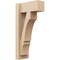 Ekena Millwork 6-in W x 12-in D x 24-in H Balboa Block Rough Cedar Woodgrain TimberThane Outlooker, Primed Tan OUTUR060X12X24BOA44RCPR - alternate 1